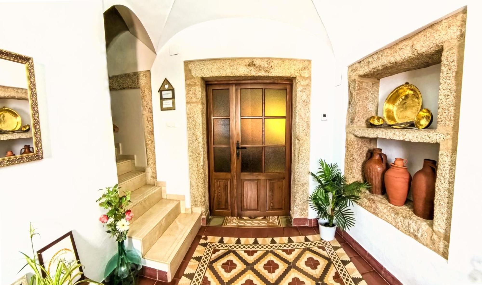 Apartamentos Rurales Tia Maria Mata de Alcántara Exteriör bild